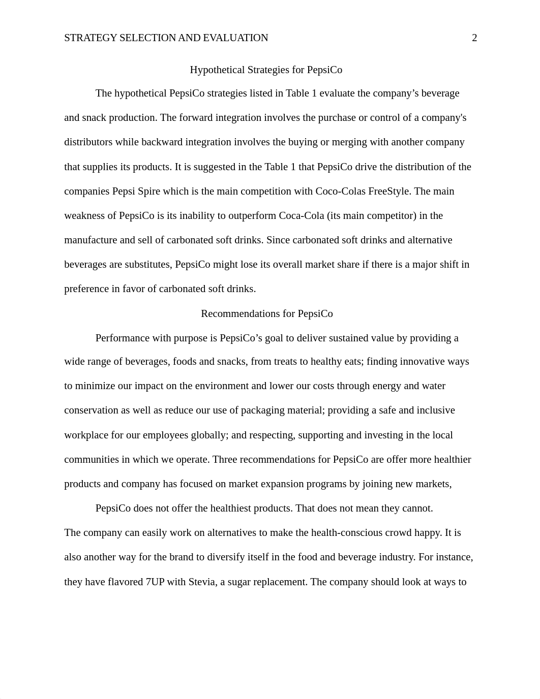 Hypothetical PepsiCo Strategies.docx_dyxr6iny1to_page2