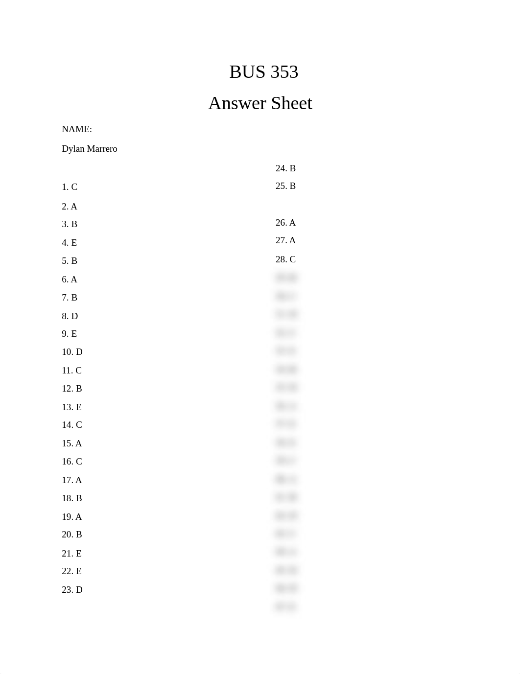 Dylan Marrero BUS 353 Answer Sheet.docx_dyxvp6wxm6e_page1