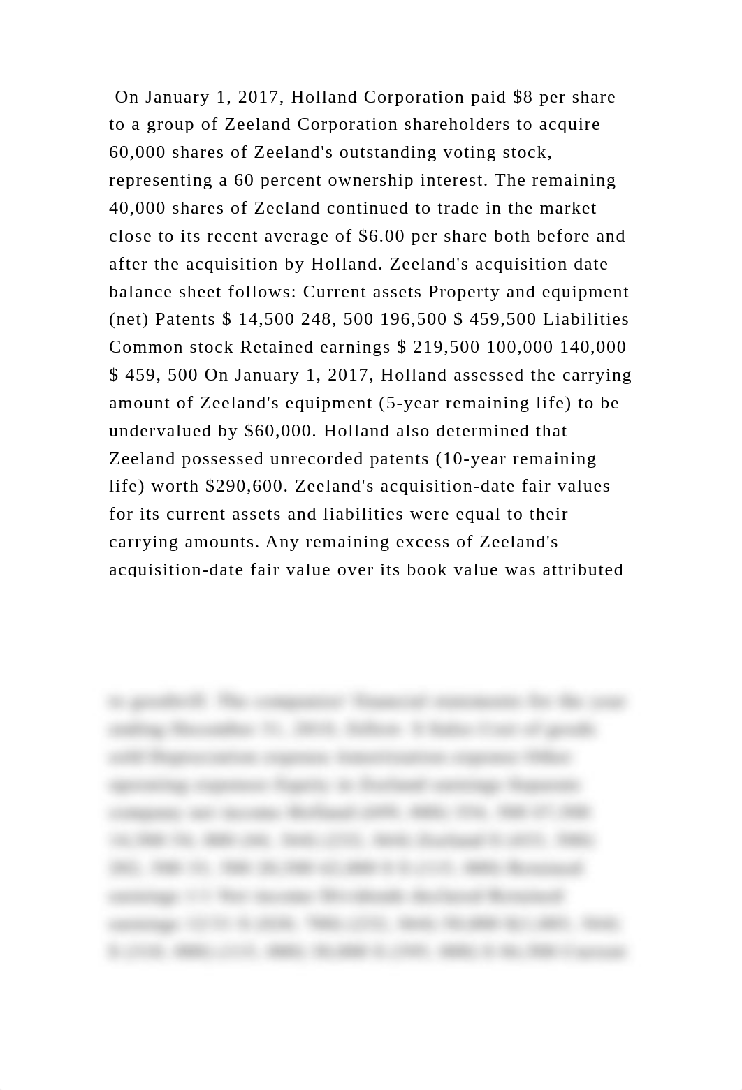 On January 1, 2017, Holland Corporation paid $8 per share to a group .docx_dyxx2sineyl_page2