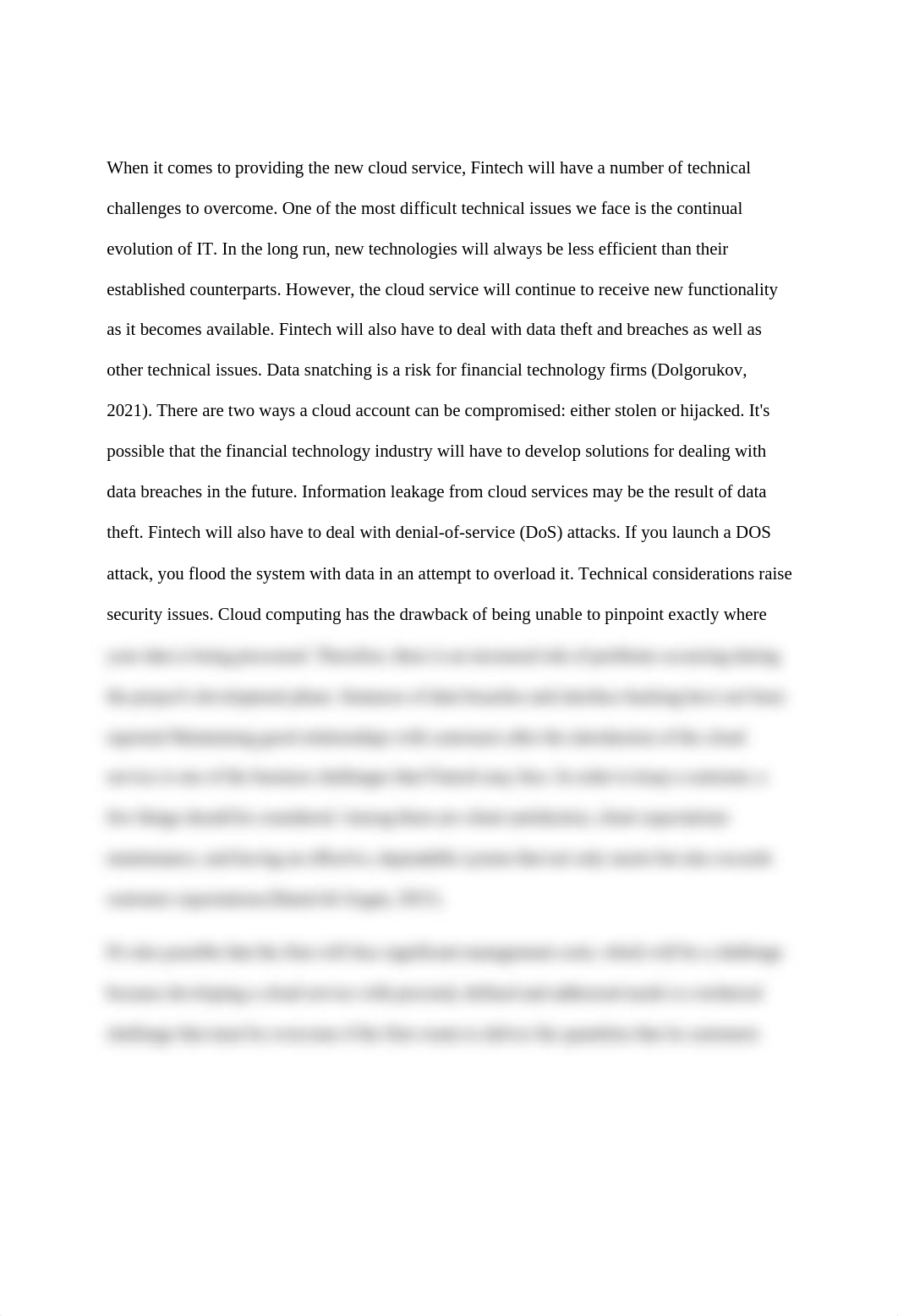 Week 6  Case Study  Fintech Choosing a Cloud Services Provider A Thurmond.docx_dyxxfaal3i1_page2