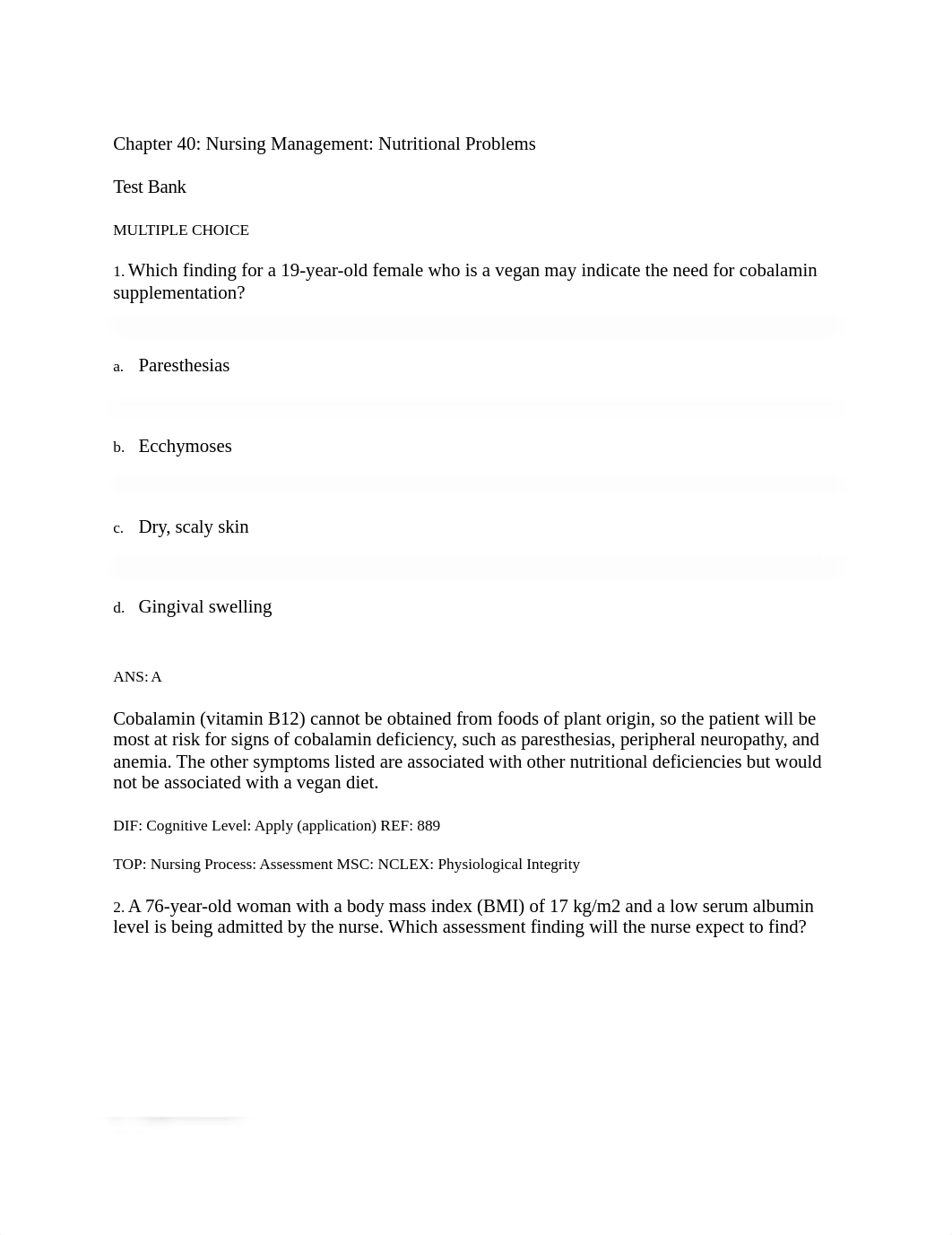 Chapter 40 Nursing Management Nutritional Problems.docx_dyy0kkxm4cf_page1