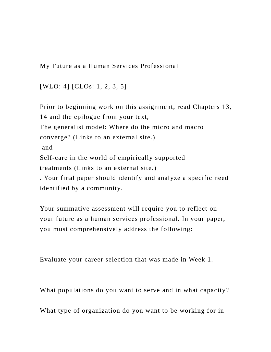 My Future as a Human Services Professional[WLO 4] [CLOs 1,.docx_dyy6p14coxk_page2