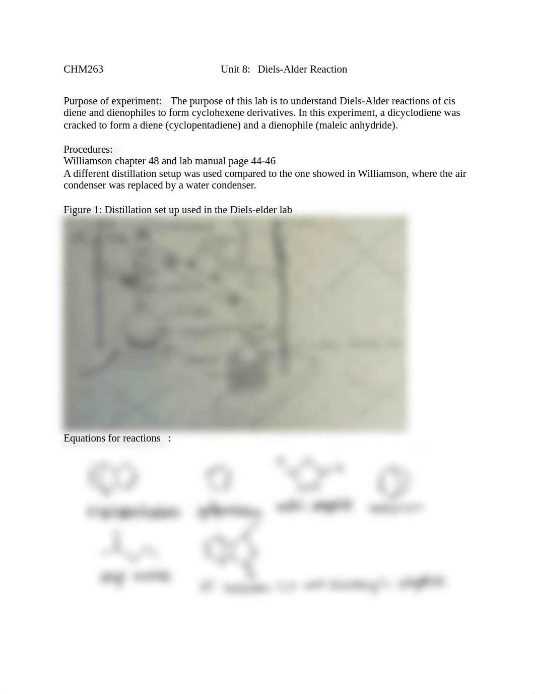 Unit 8 Diels-Alder Reaction lab report.docx_dyy73chyd9k_page1