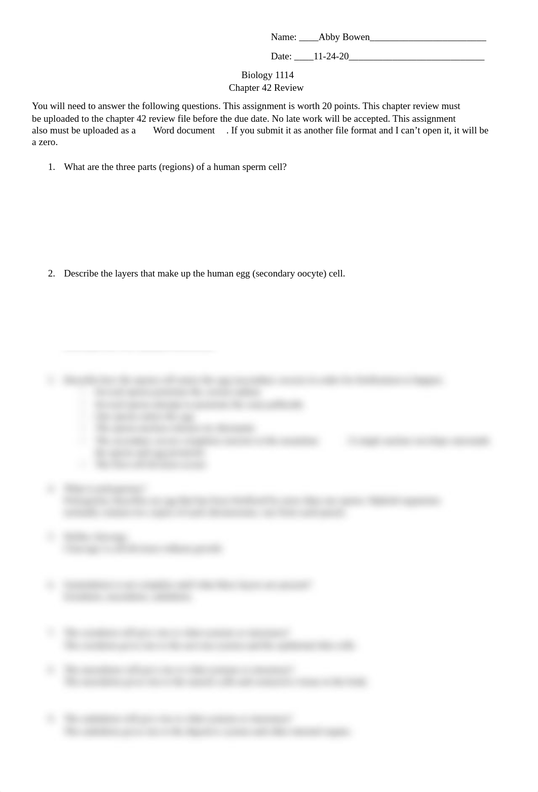 Chapter 42 Review Questions (Animal Development) Fall 2020.docx_dyyd1rp1mnt_page1