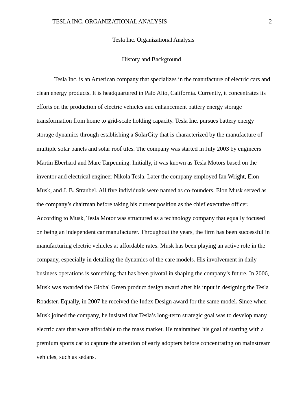 ORGANIZATIONAL ANALYSIS-TESLA.docx_dyyk7g185dy_page2