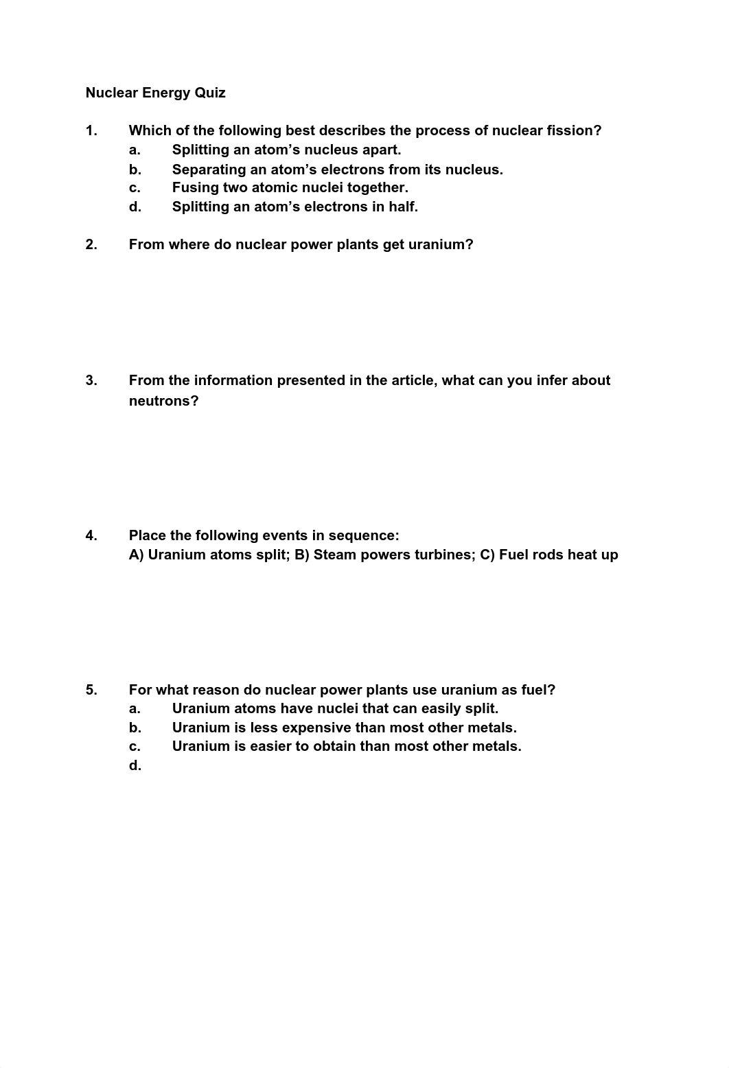 Mariah Arteaga (Student) - Nuclear Energy Quiz.pdf_dyyths77pod_page1