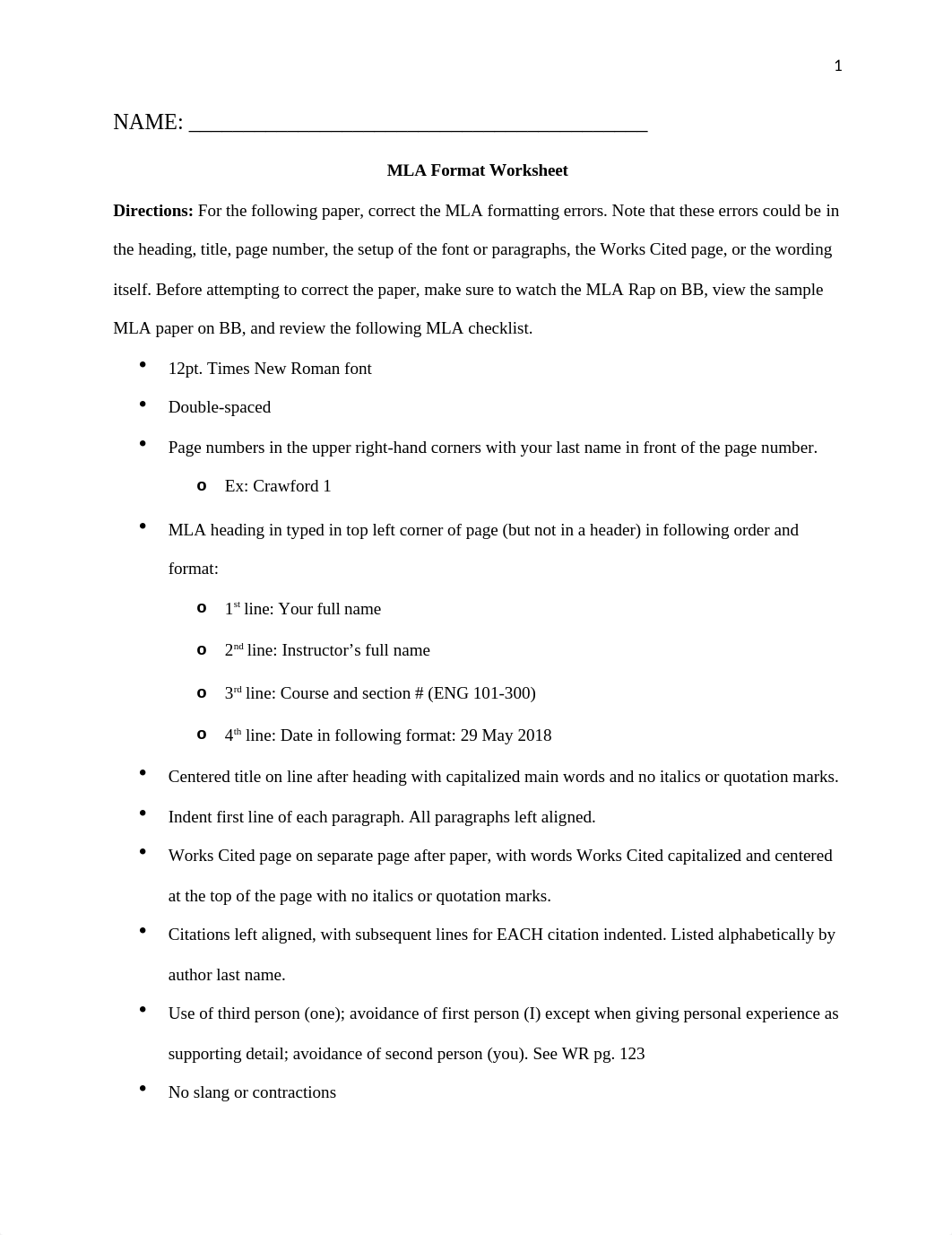 MLA Format and Citation Worksheet.docx_dyywqqqucbl_page1