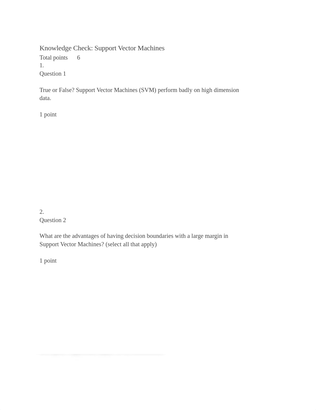 Knowledge Check: Support Vector Machines.pdf_dyyxj9ha4b2_page1