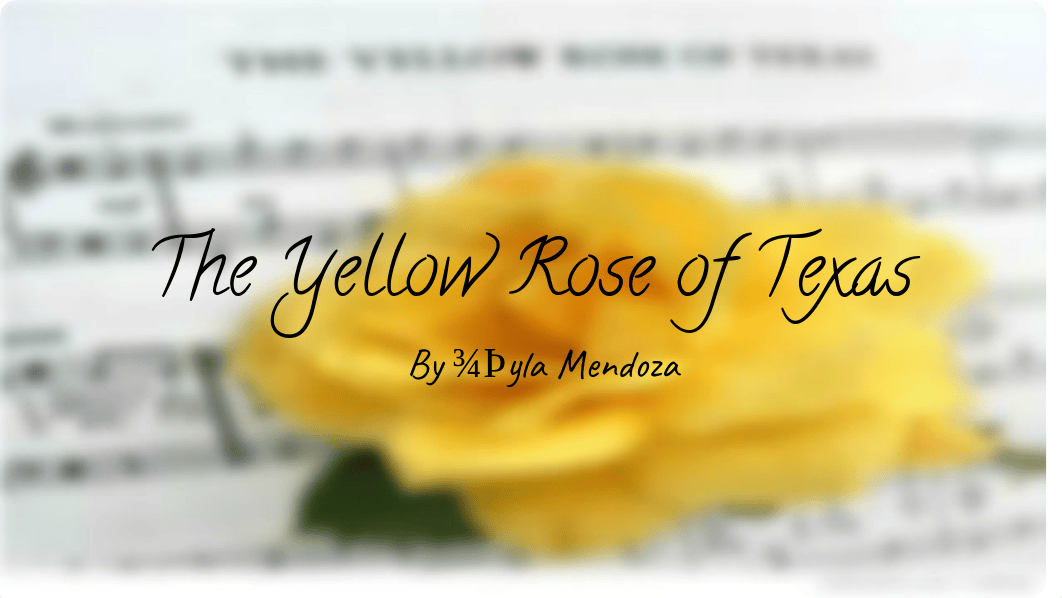 The Yellow Rose of Texas- myla m.pdf_dyzb7ha1hmt_page1