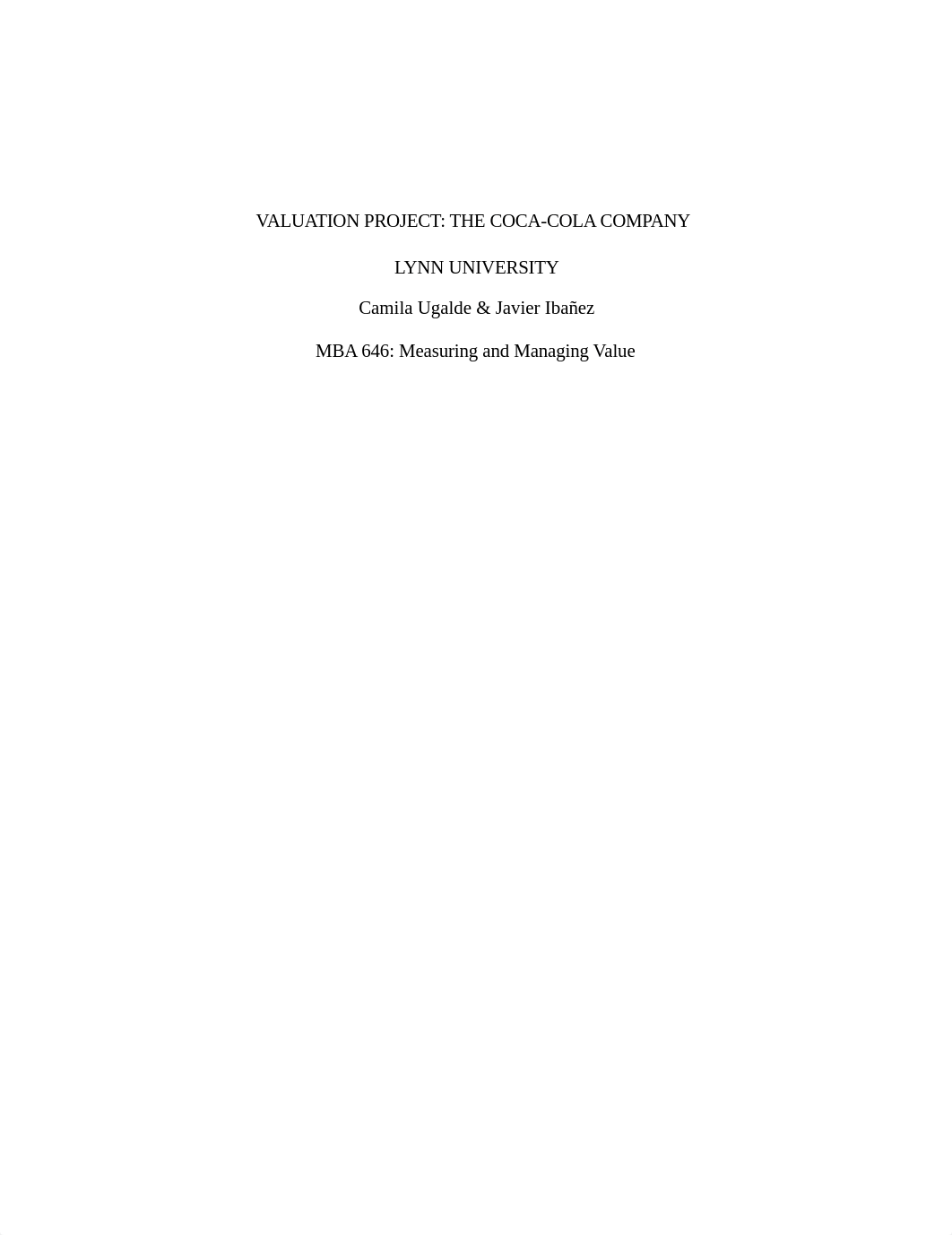 The Coca cola compamy FINAL PAPER.docx_dyzbm9rte1e_page1