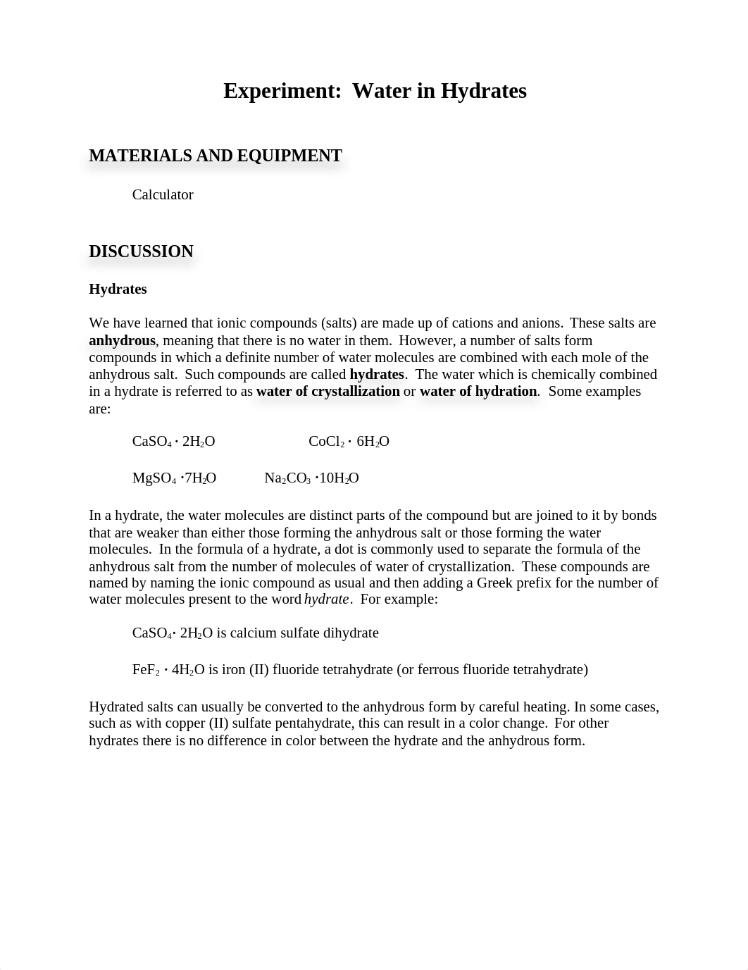 CHM-101 Experiment 4 Water in Hydrates.doc_dyzs5329ik1_page1