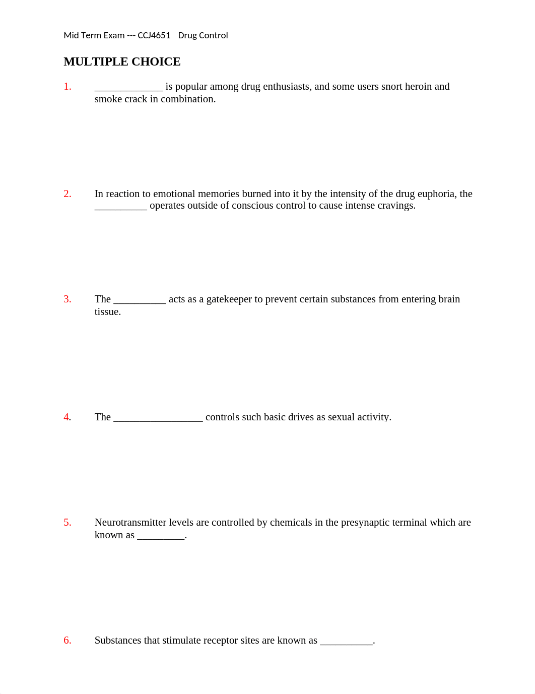 Drug Control - Mid Term Exam Test Prep.docx_dyzwpo5if3q_page1