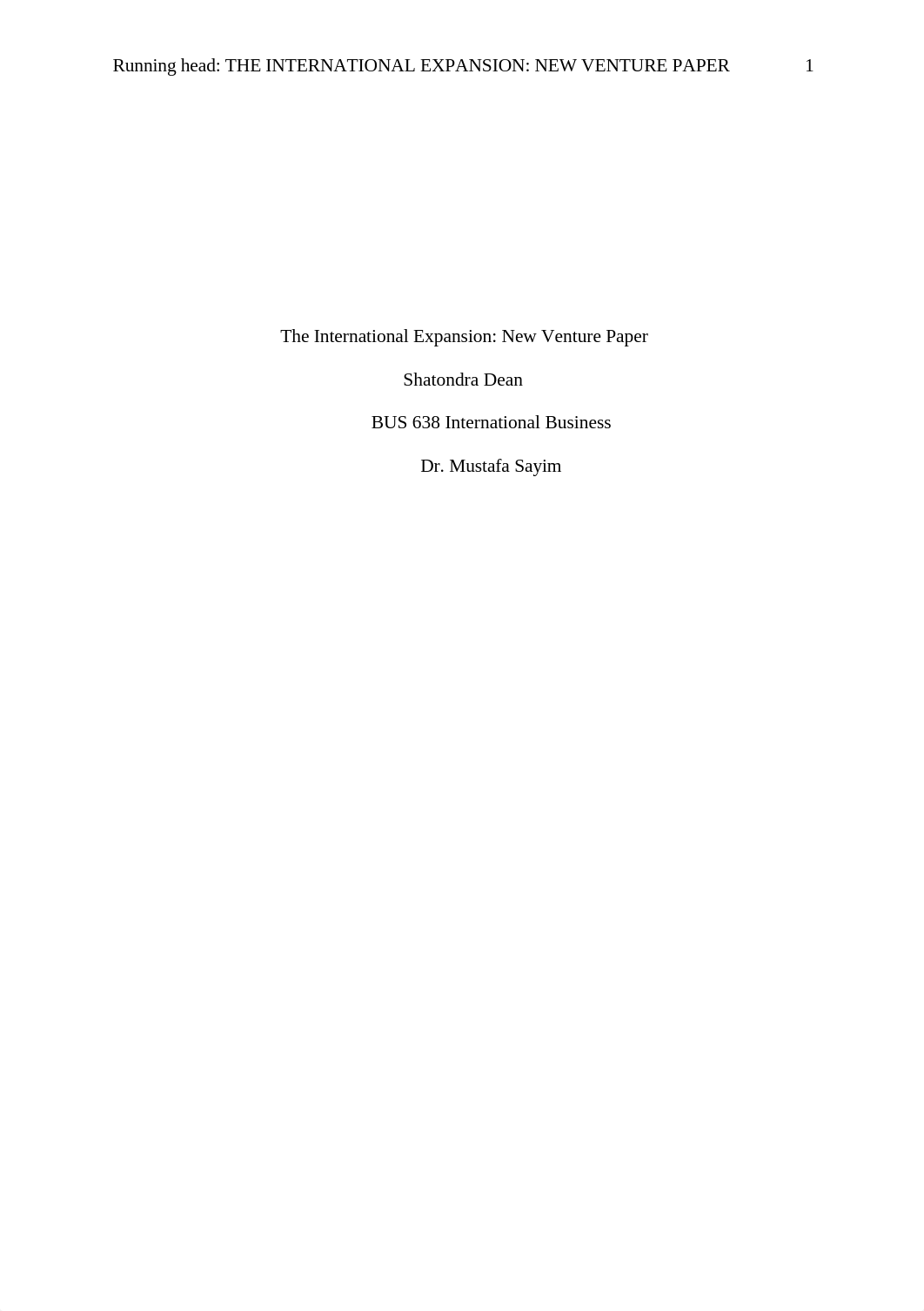 The International Expansion New Venture Paper.doc_dz04aonzoul_page1