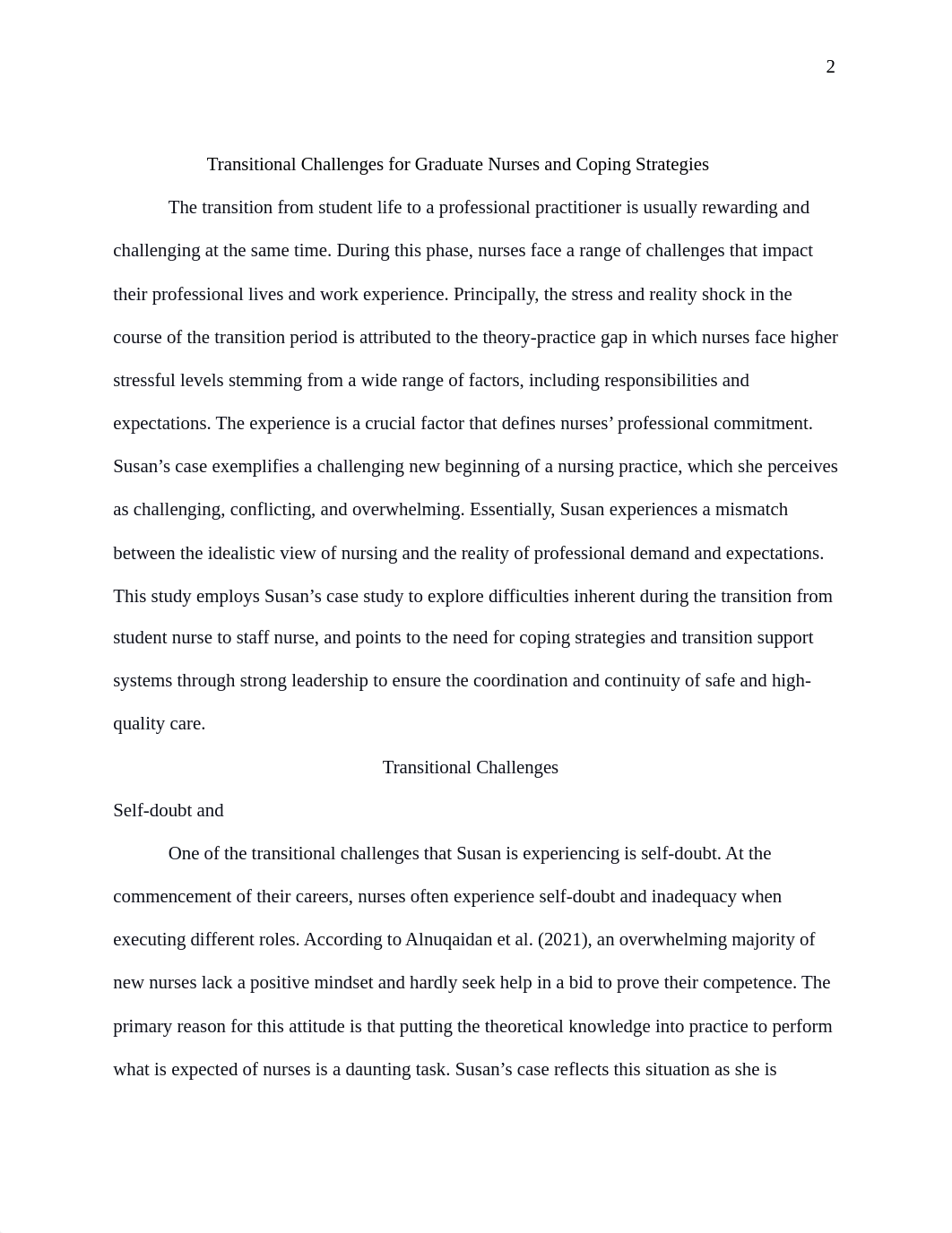 Transitional Challenges for Graduate Nurses and Coping Strategies.docx_dz0a3a9xp6p_page2