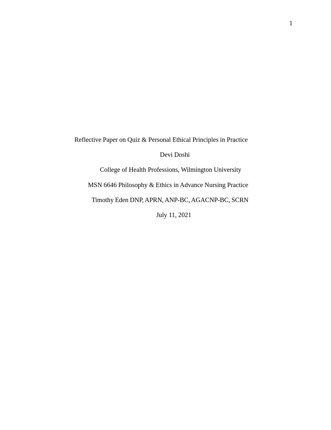 6646 Week 1 Ethics Quiz & Professional Practice Paper.docx_dz0d7hyfy9s_page1