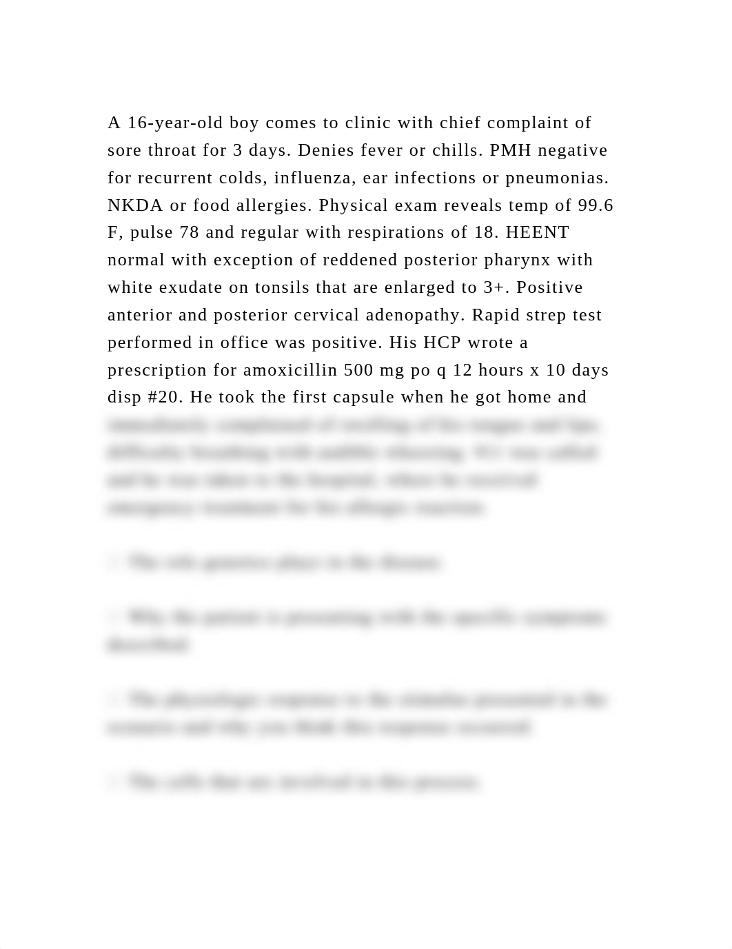 A 16-year-old boy comes to clinic with chief complaint of sore throa.docx_dz0irqaf1z9_page2