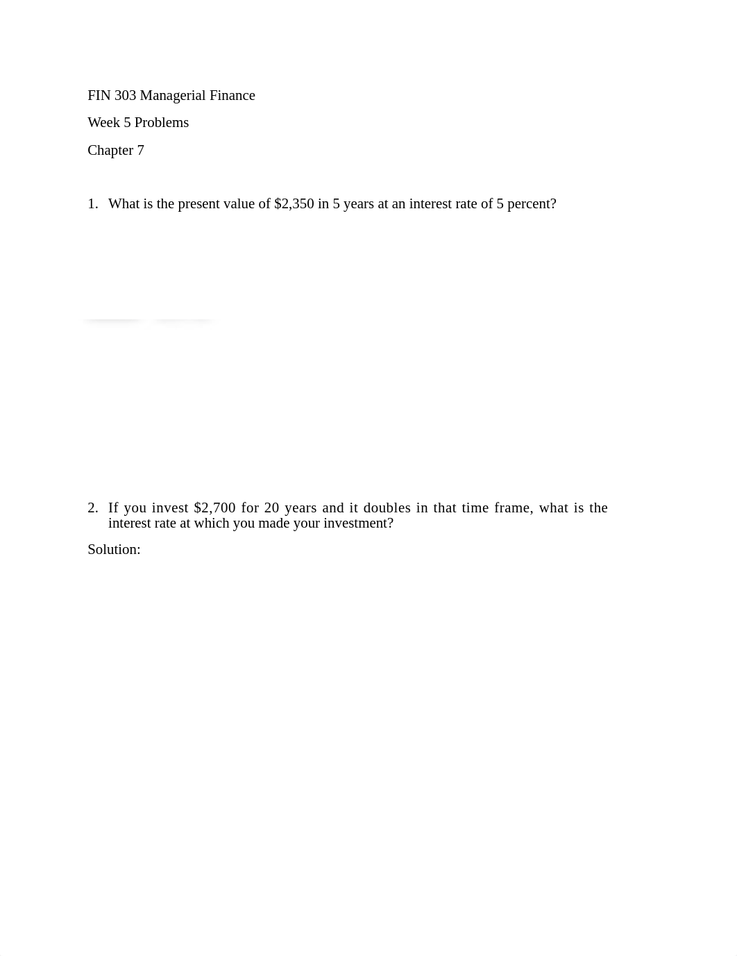 FIN 303 W5 Homework Problems.docx_dz0kkjwhh63_page1