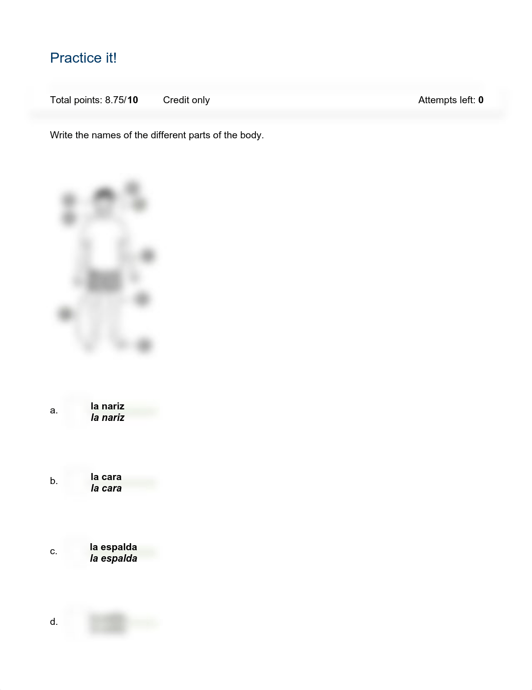 P5-9 Vocabulario 1 El cuerpo humano Practice It.pdf_dz0rkli18cj_page1