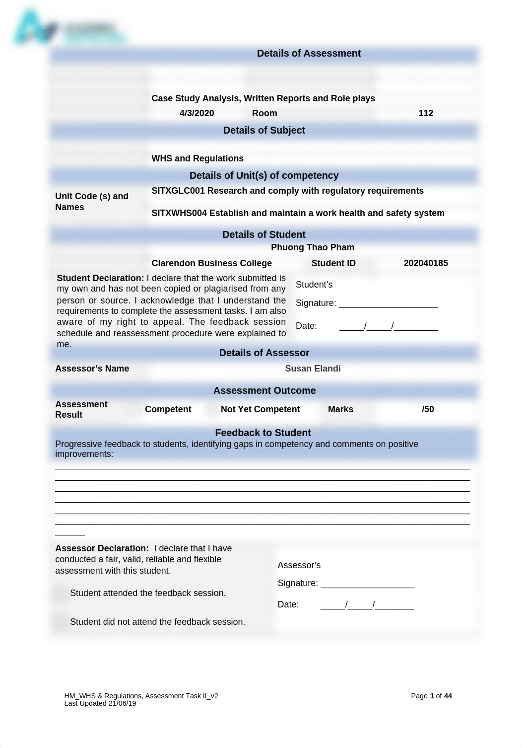 HM_Assessment II WHS  Regulations_v2.docx_dz0ttjpgecm_page1