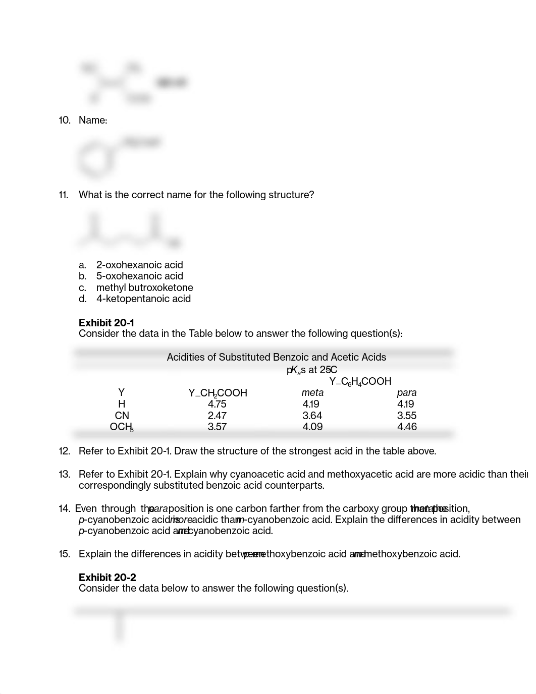 CHEM 2425. Chapter 20. Carboxylic Acids and Nitriles (homework) W_dz0xdq6lm11_page2