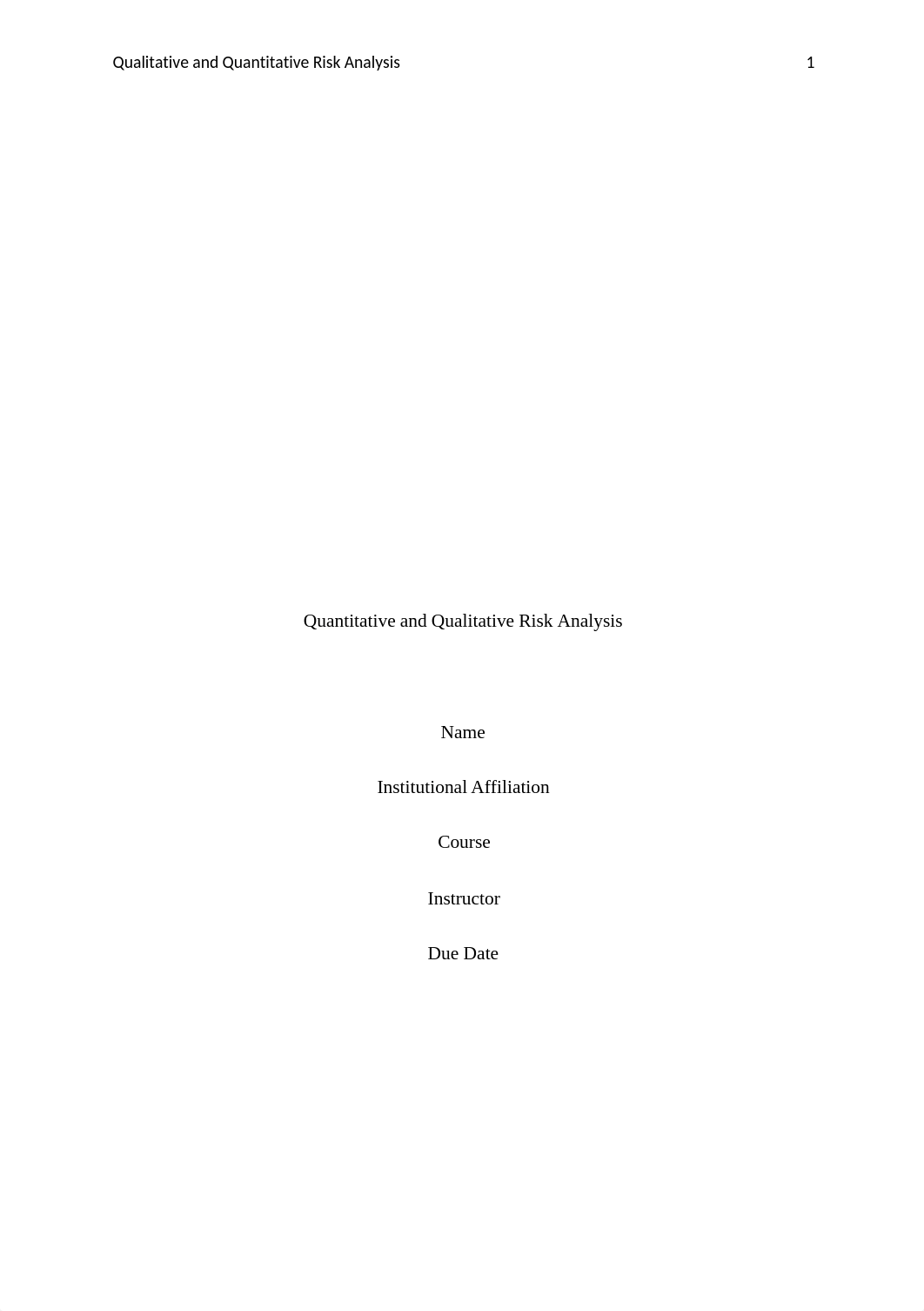 Quantitative and Qualitative Risk Analysis.docx_dz11256w2df_page1