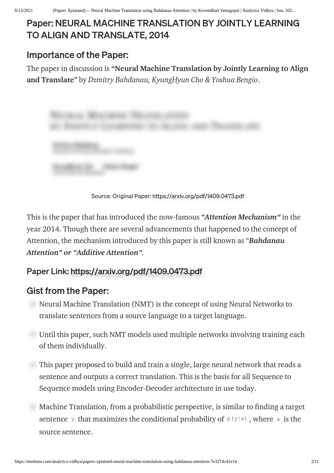 [Papers Xplained]— Neural Machine Translation using Bahdanau Attention _ by Kovendhan Venugopal _ An_dz12hq4qlro_page2