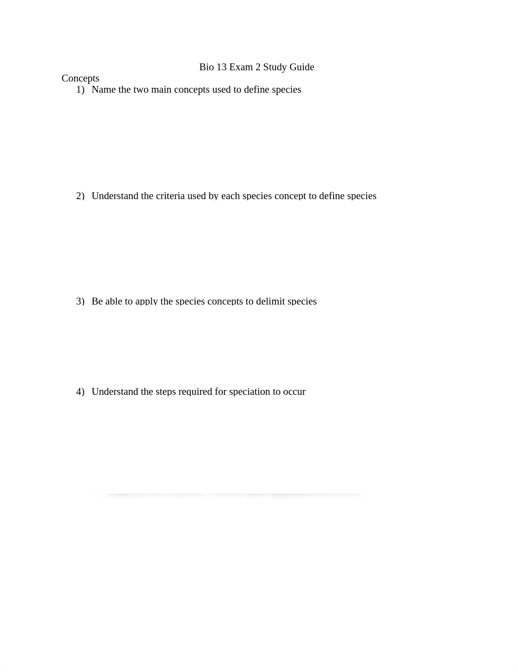 Bio 13 Exam 2 Study Guide.docx_dz1hdpz3rzv_page1