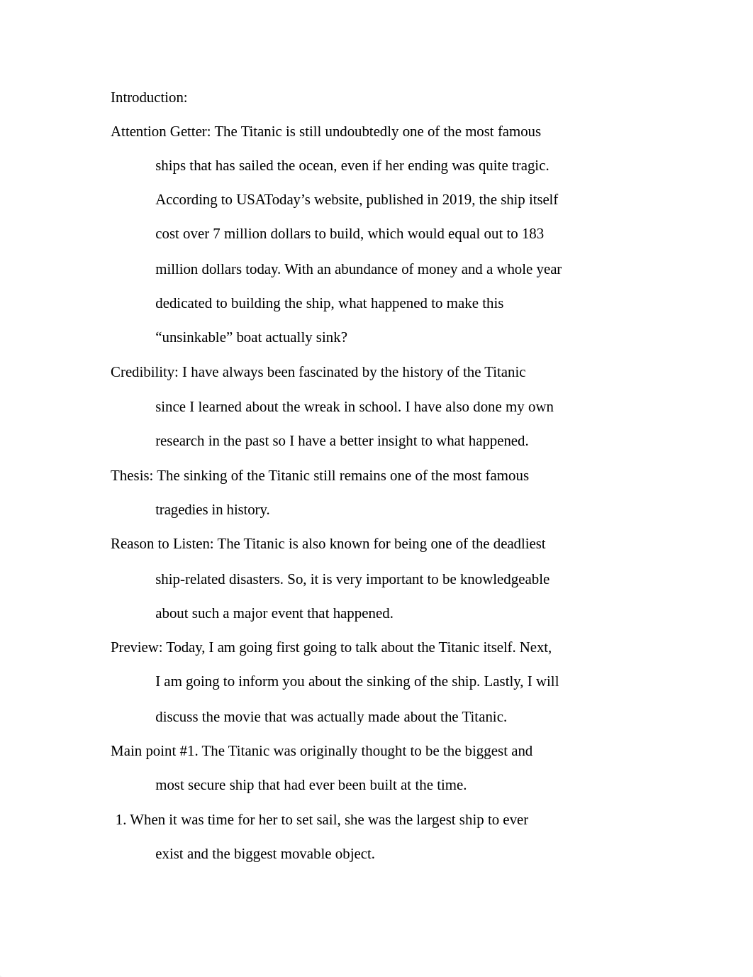 Informative Speech Outline -Titanic .docx_dz1jra8a5y3_page1