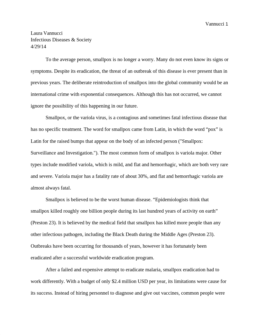 Smallpox Essay_dz1lhzda5jh_page1