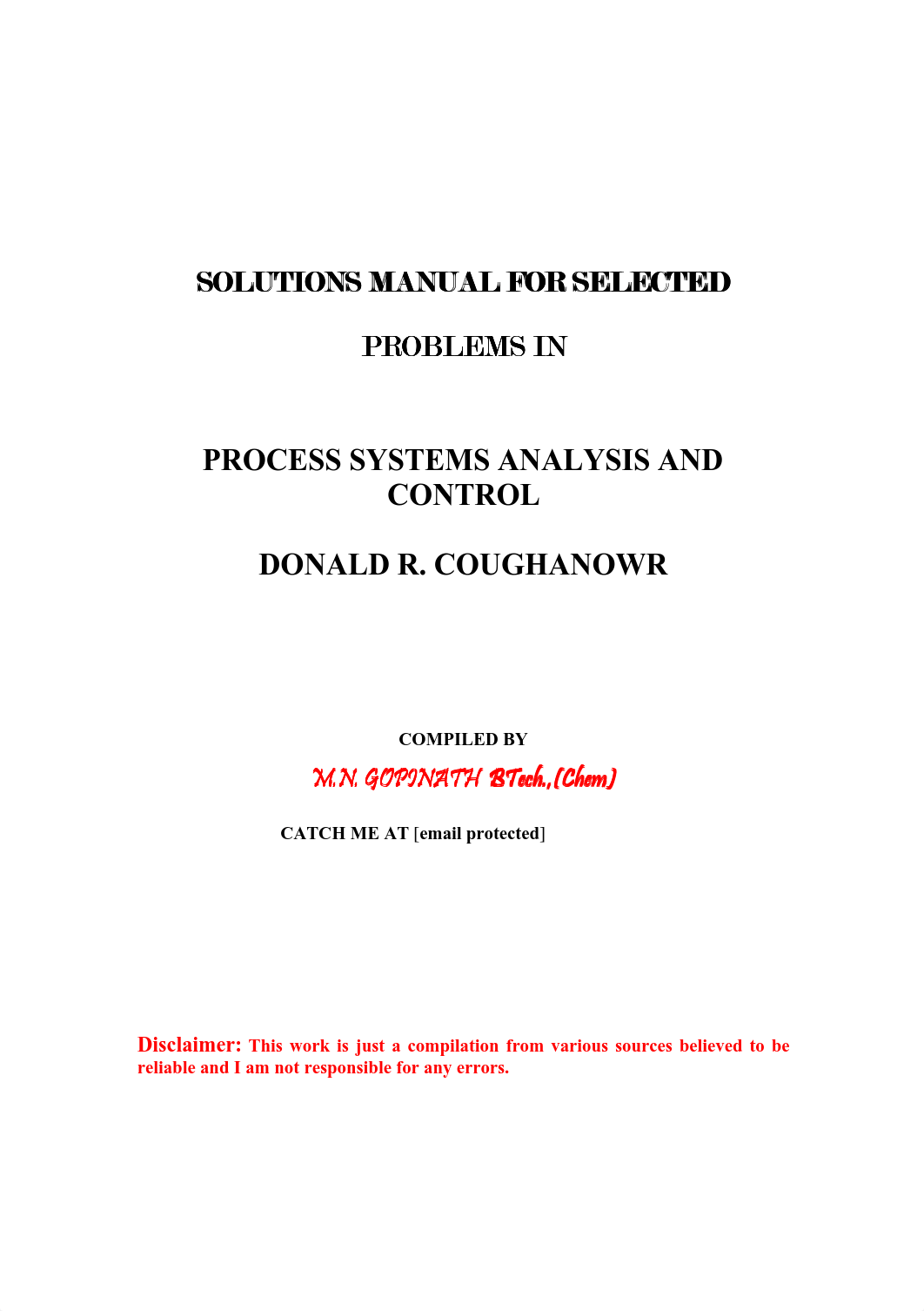 Process Systems Analysis &amp; Control by Coughanowr (www.solutionmanual.net)_dz1mmrpkna1_page1