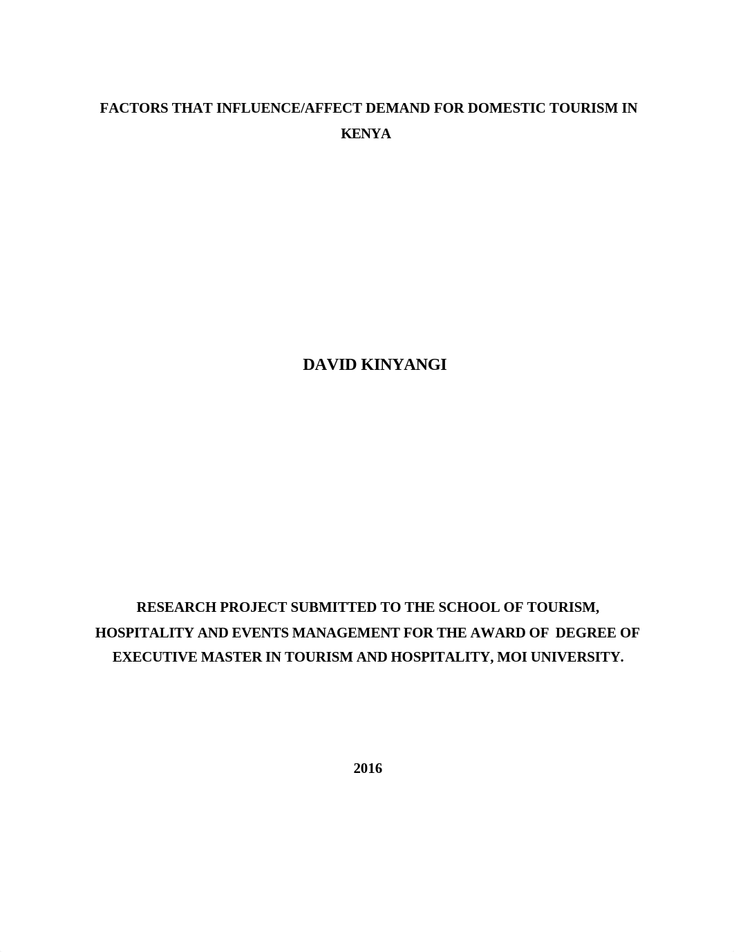 FACTORS INFLUENCING DEMAND FOR DOMESTIC TOURISM IN KENYA David_dz1otg3hzo2_page1