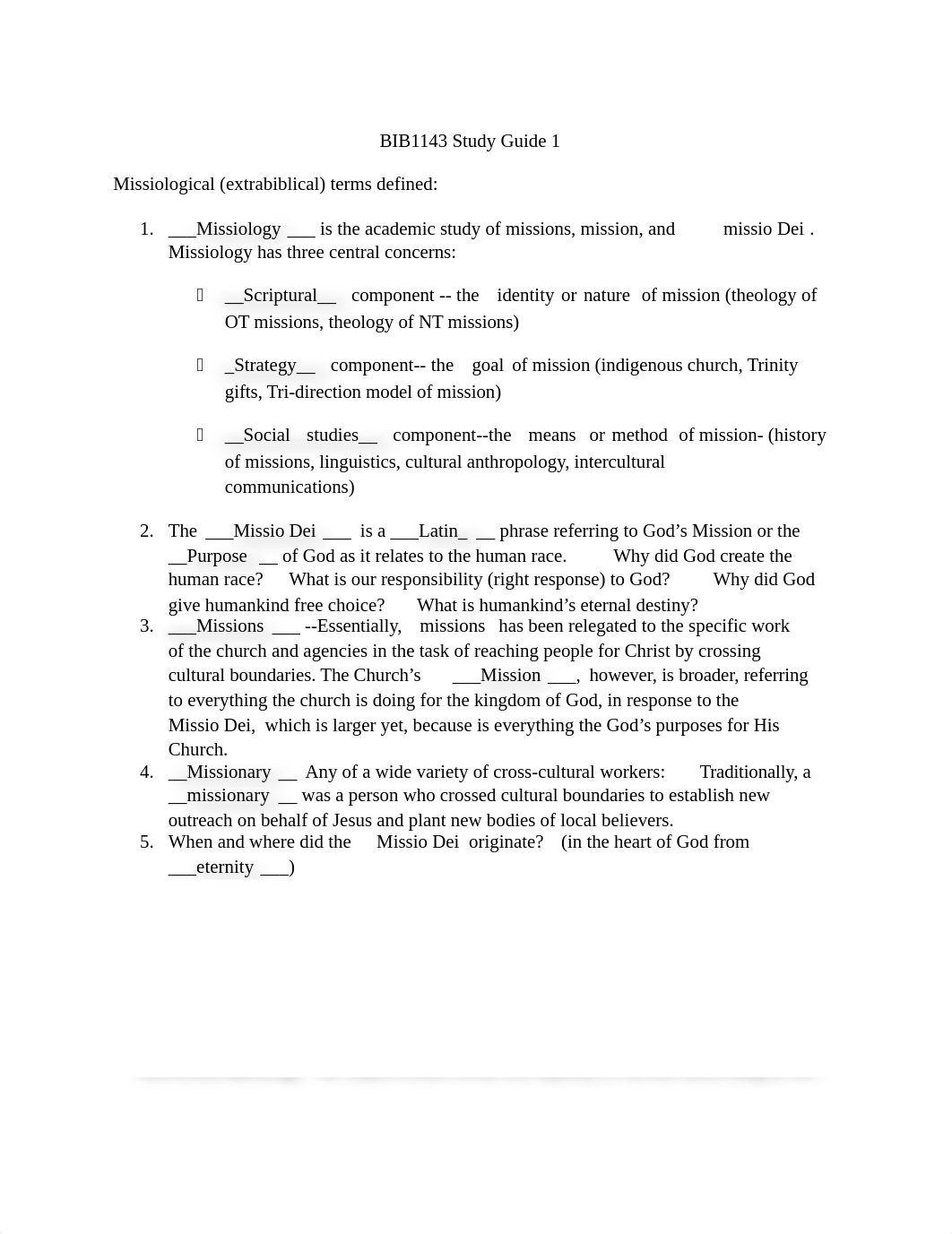 BIB1143 Study Guide 1.docx_dz2ep7pxpuy_page1