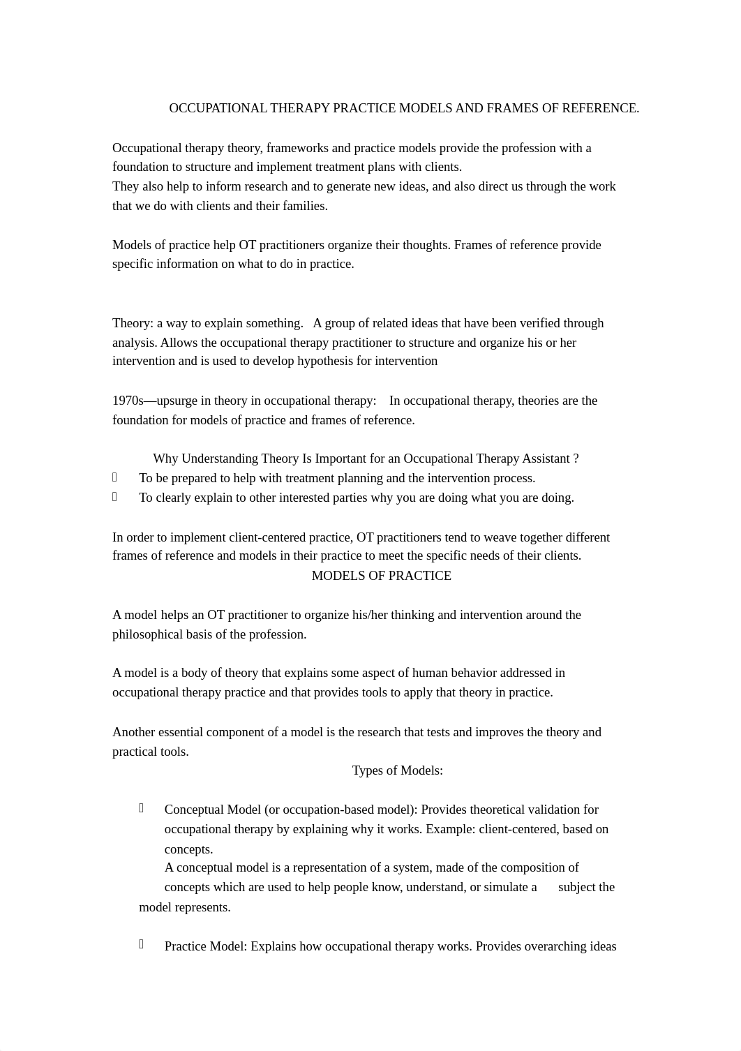 OCCUPATIONAL THERAPY PRACTICE MODELS AND FRAMES OF.docx_dz35wi64nx3_page1