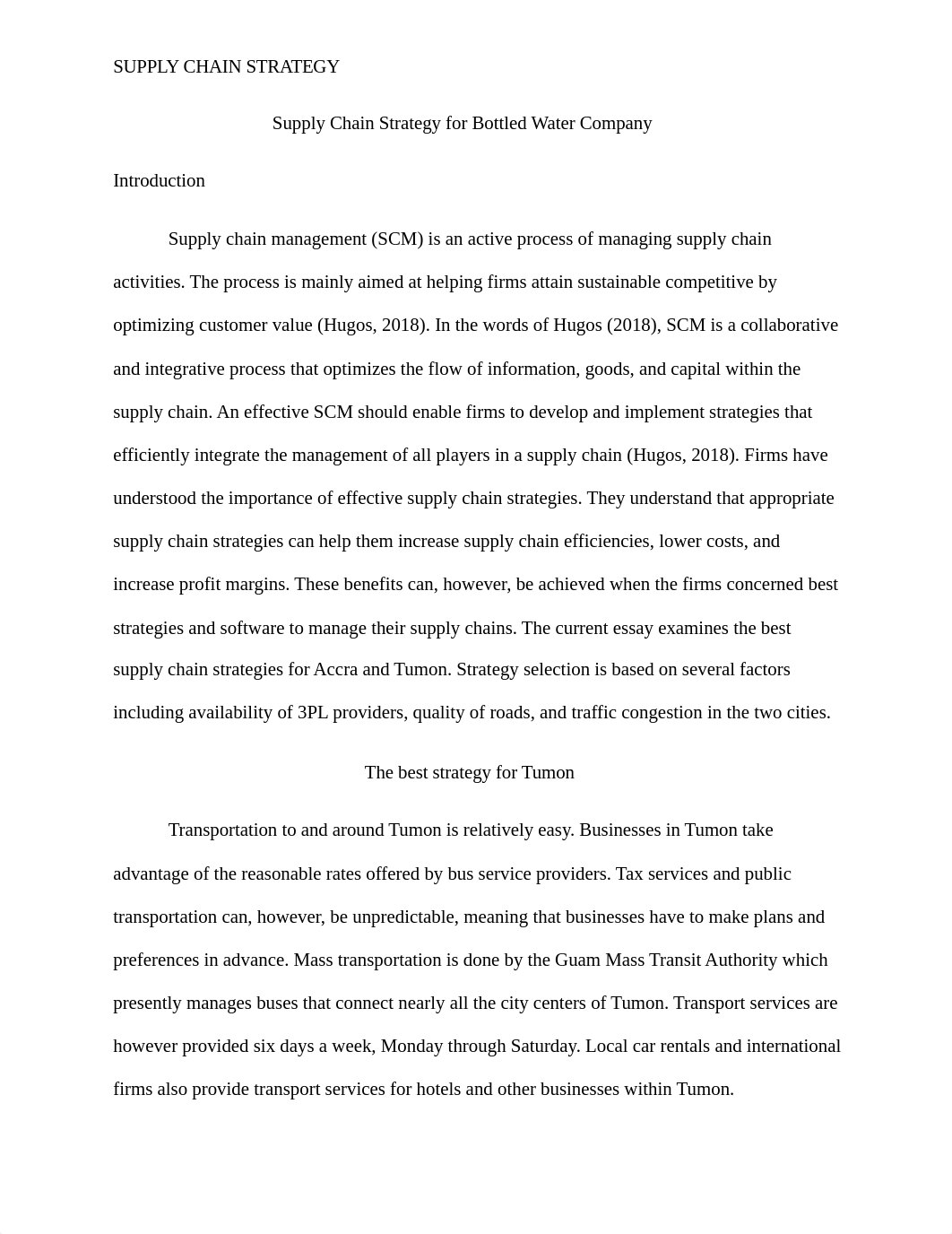 M3A1- Supply Chain Strategy Point Paper.docx_dz36jo5l8b6_page2