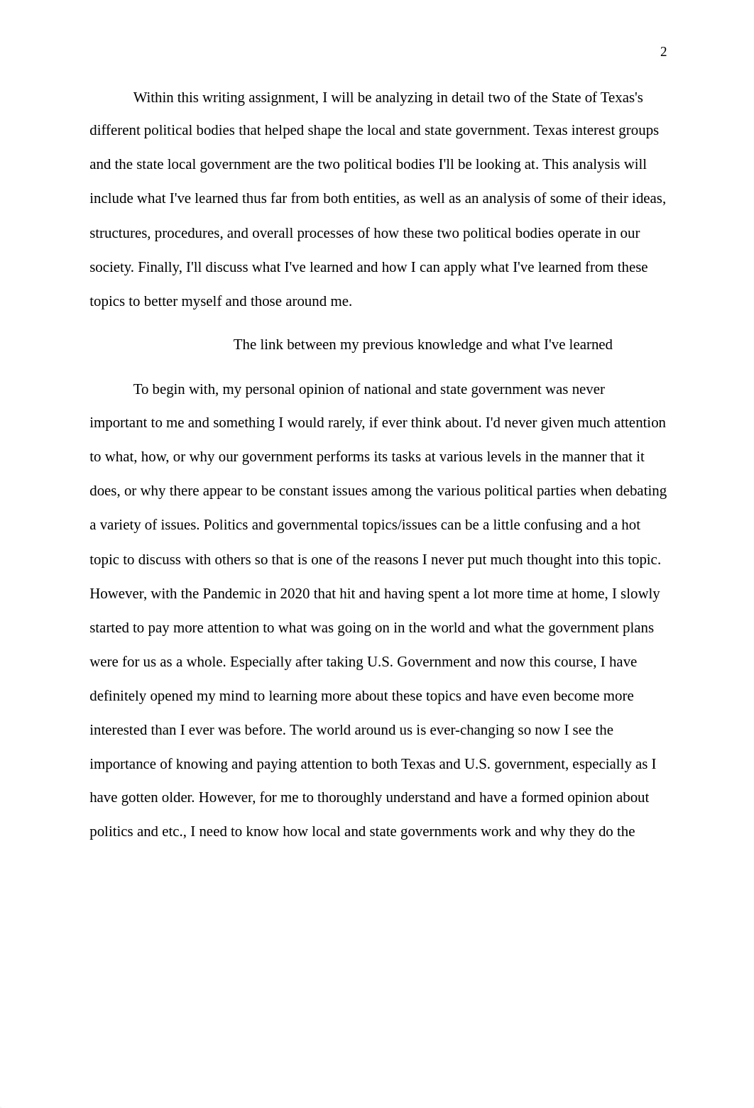 PSCI 2306 Texas Government Course Project Analysis Spring 2022.docx_dz3a8i0gkfe_page2