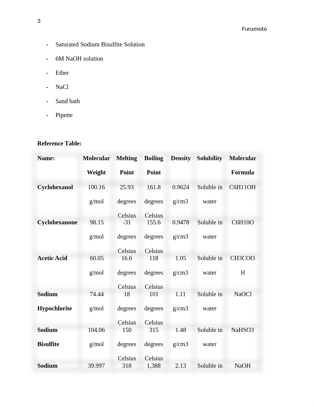 Laboratory Experiment 1 - Oxidation of Cyclohexanol to Cyclohexanone.docx_dz3hh7j14zm_page3