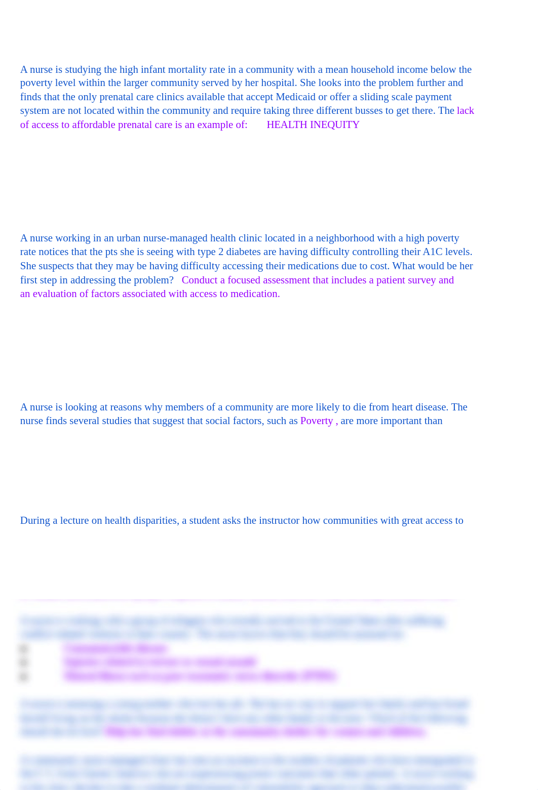 community test bank questions .docx_dz3iq31fum6_page1