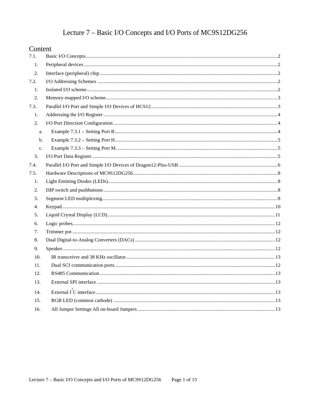 7 - Basic IO Concepts And IO Ports Of MC9S12DG256.pdf_dz3y4oznywf_page1