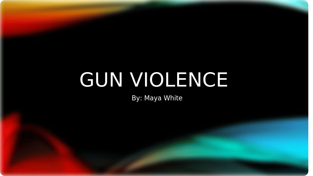 GUN VIOLENCE SOCIAL CHANGE .pptx_dz41lzc3v7u_page1