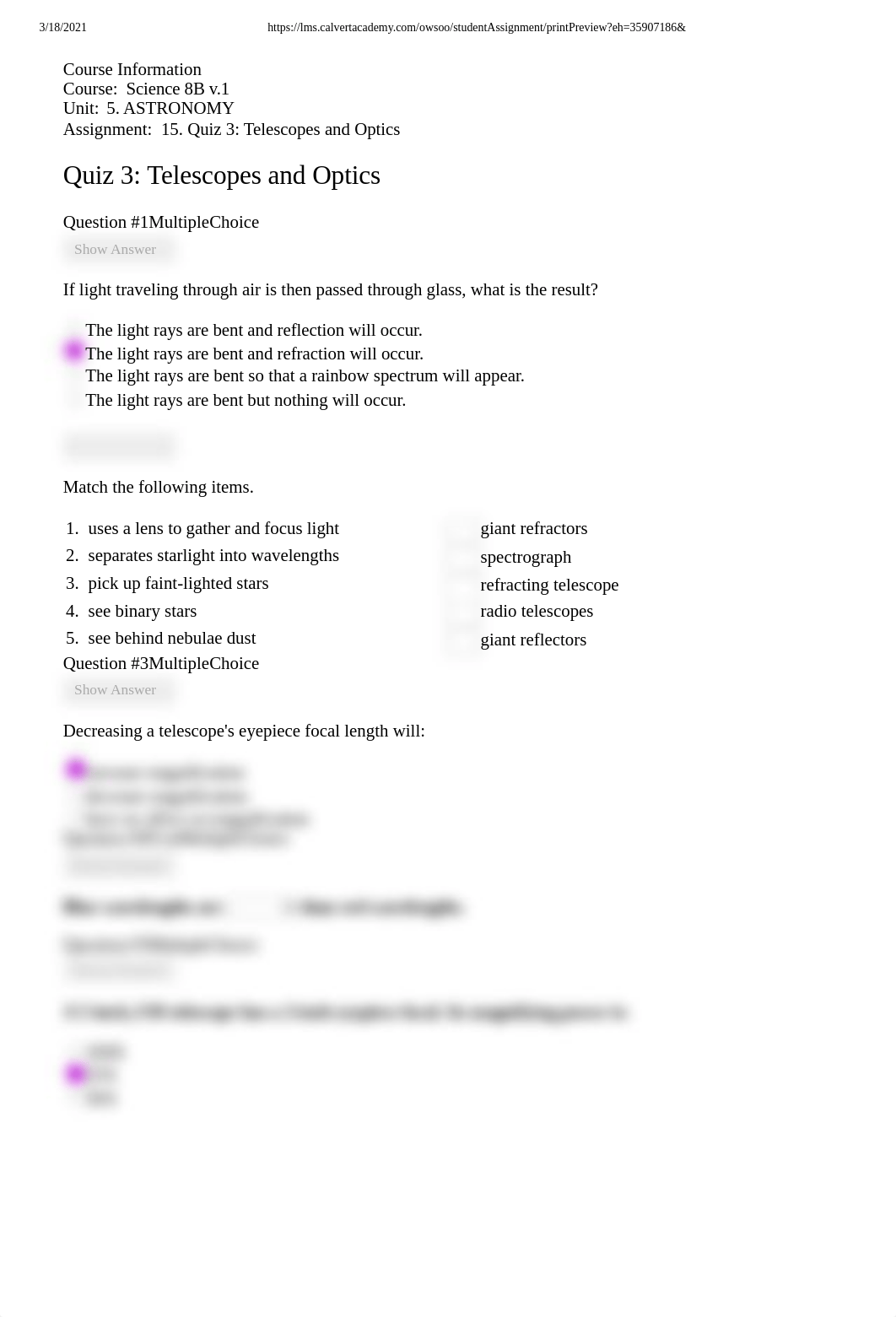 QUIZ 3 TELESCOPES AND OPTICS.pdf_dz48ag7e7xg_page1