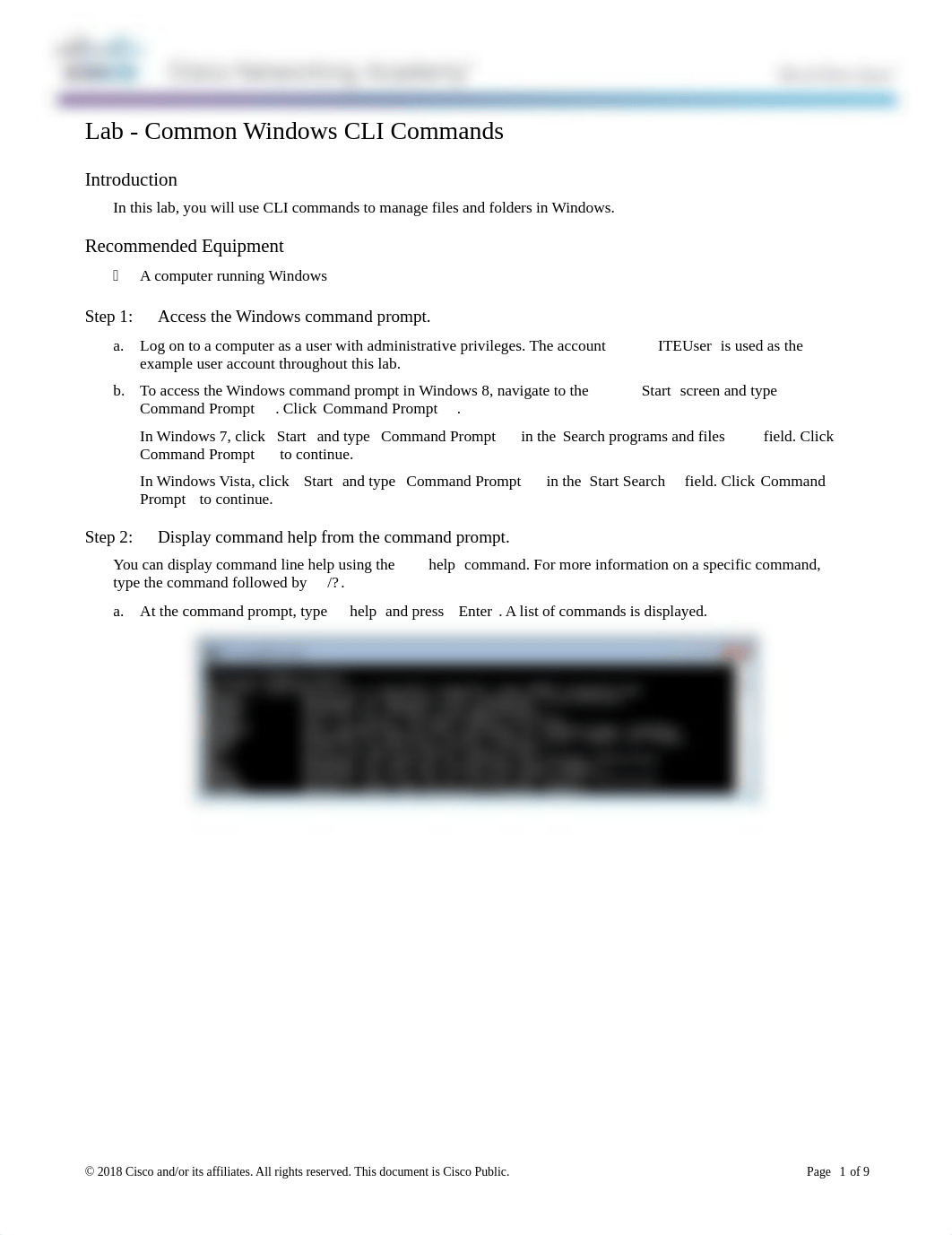 6.1.5.4 Lab - Common Windows CLI Commands.docx_dz4acyj54be_page1