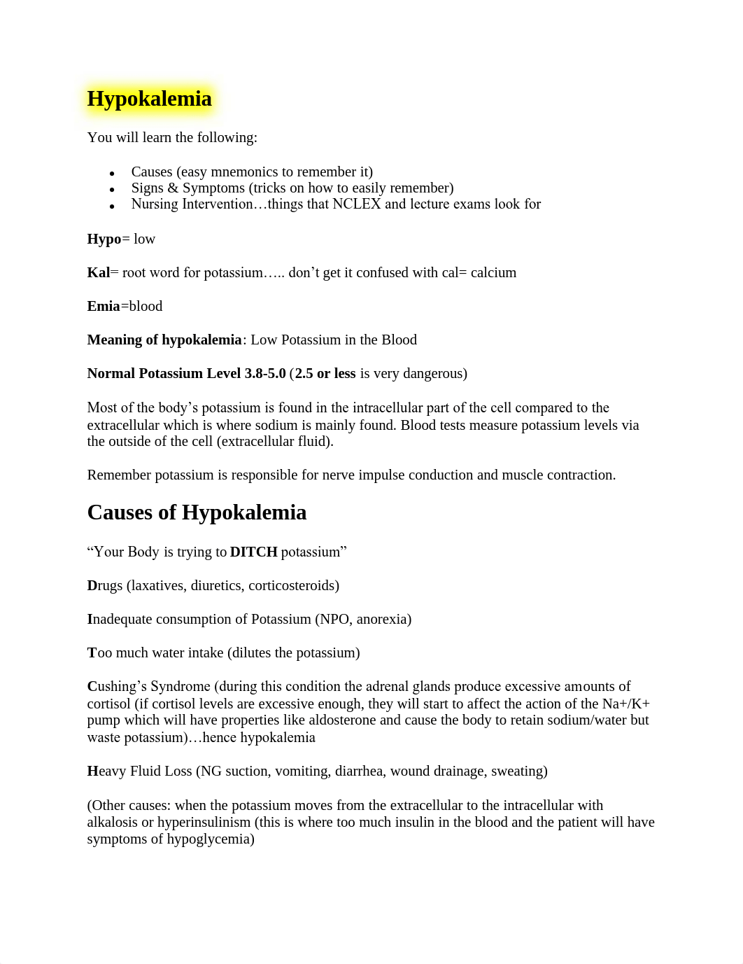 Student Electrolyte Notes with Pneumonics to Help Remember pdf.pdf_dz4aw8iqzx5_page1