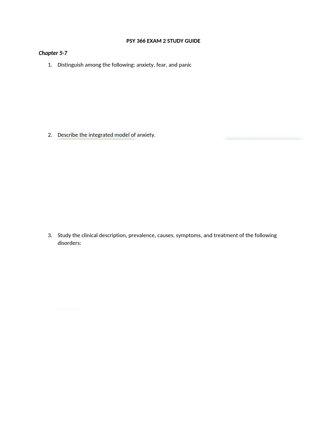 PSY 366 EXAM 2 Study Guide.docx_dz4nf2pwnp3_page1