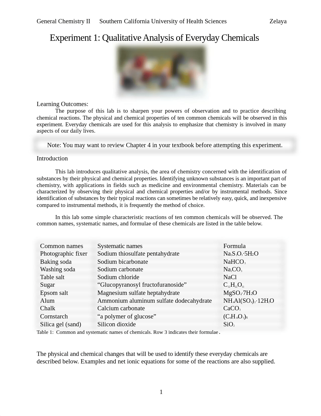 Experiment 1 Gen Chem II Qualitative Analysis of E.pdf_dz4prz3hlbo_page1