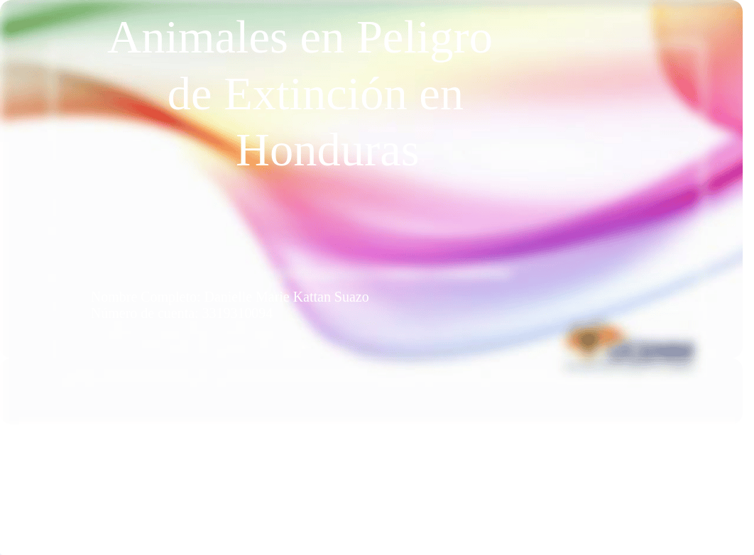 Animales en peligro de extincion en Honduras .pptx_dz4u3wfcq5s_page1