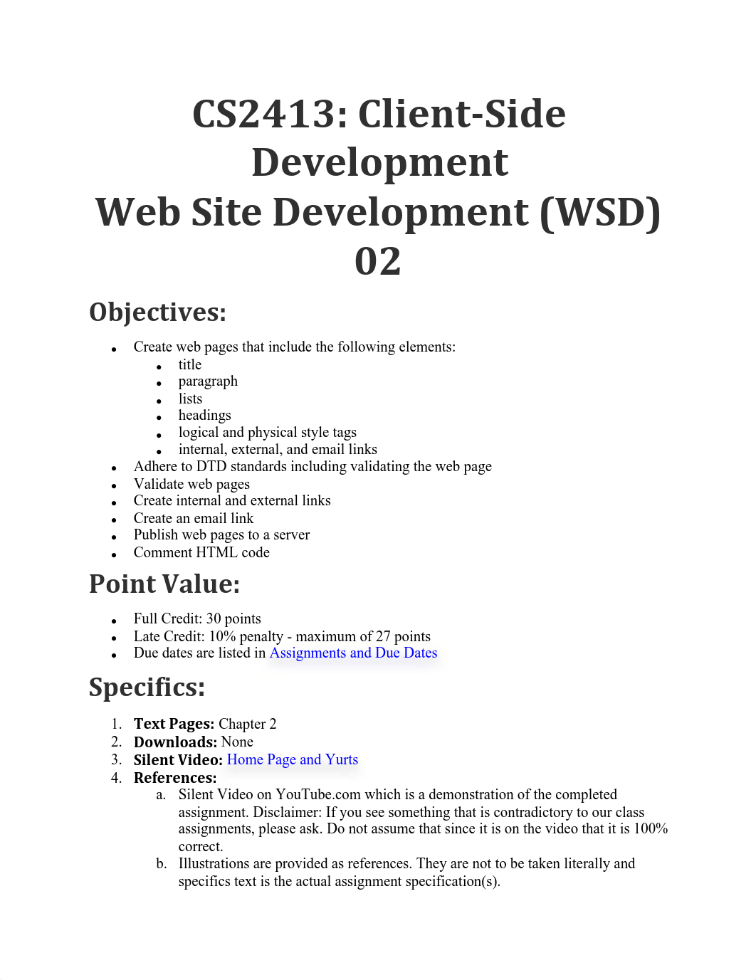 CS2413-Client Side Development-WSD-02.pdf_dz5lrpn4oh4_page1