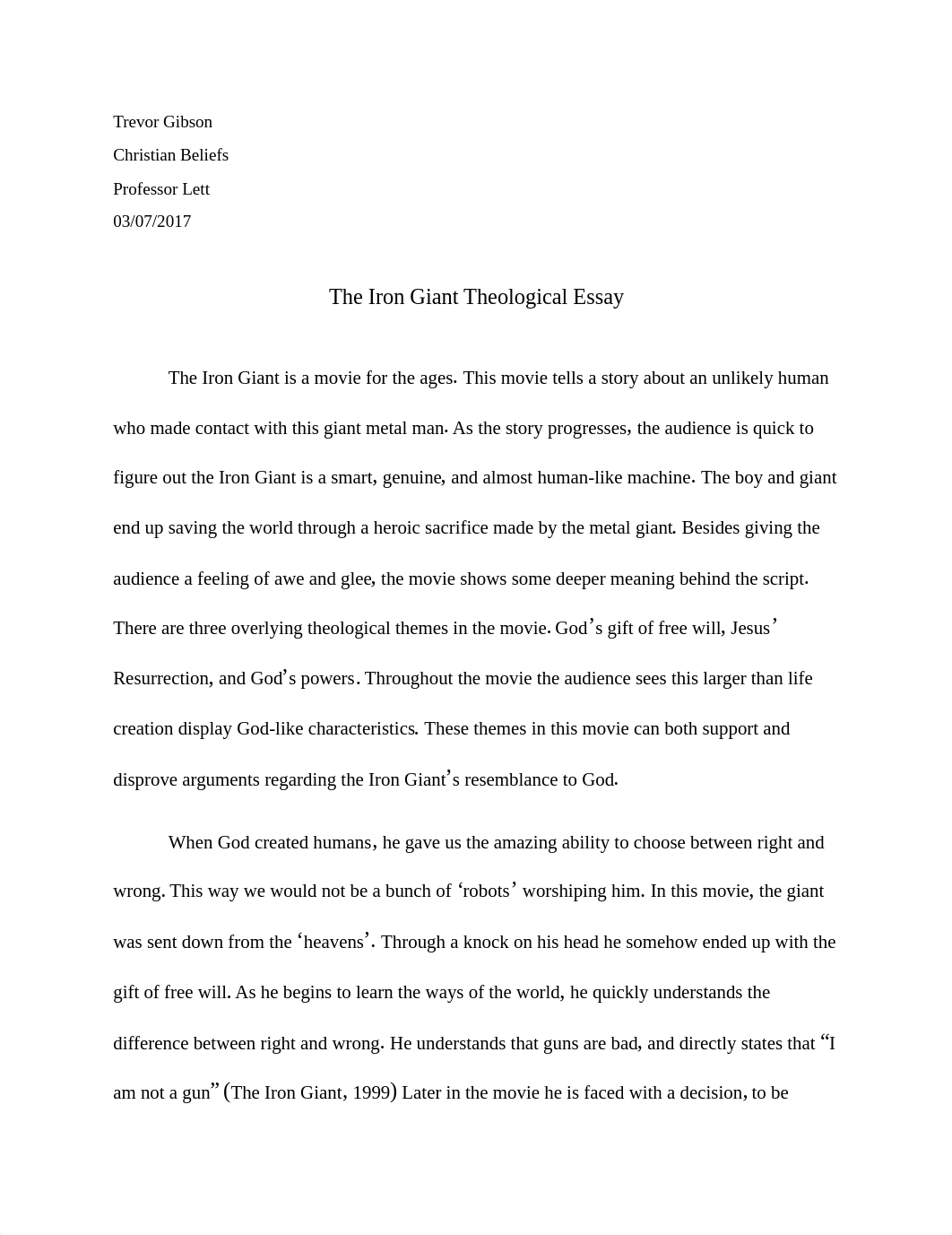 Iron Giant Theological Essay.docx_dz6bmpm6tle_page1