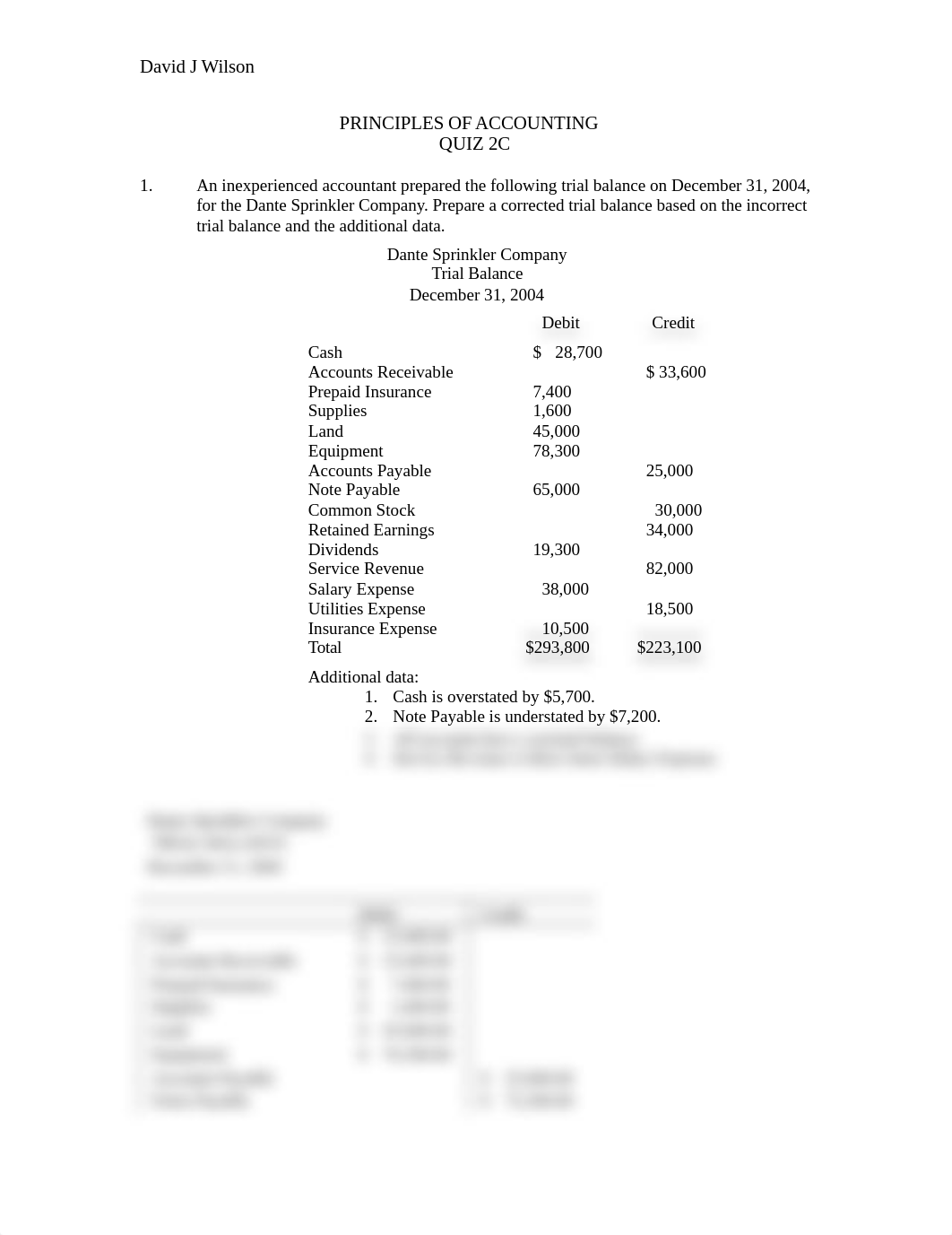 Ch2 Quiz - Correcting the Trial Balance - David J Wilson_dz6d66ers7h_page1