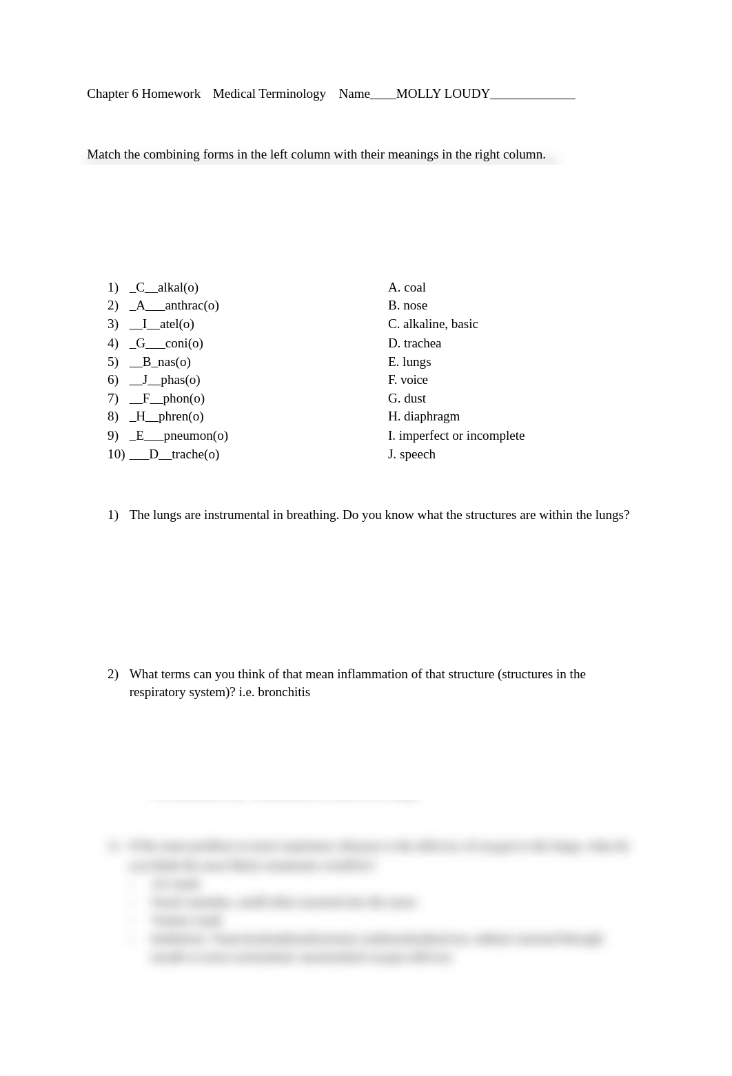 Chapter 6 Homework    Medical Terminology   110.docx_dz6i8oj329t_page1