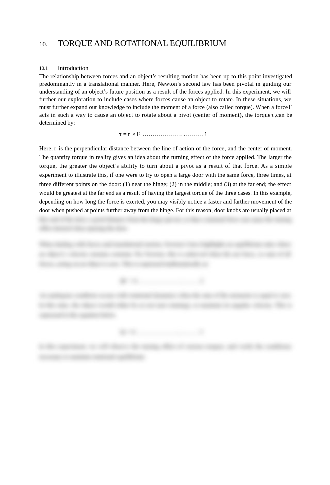 Lab 10 - Torque and rotational Equilibrium.docx_dz6kv936k88_page1